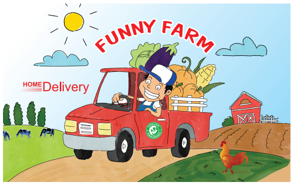 logo funny farm